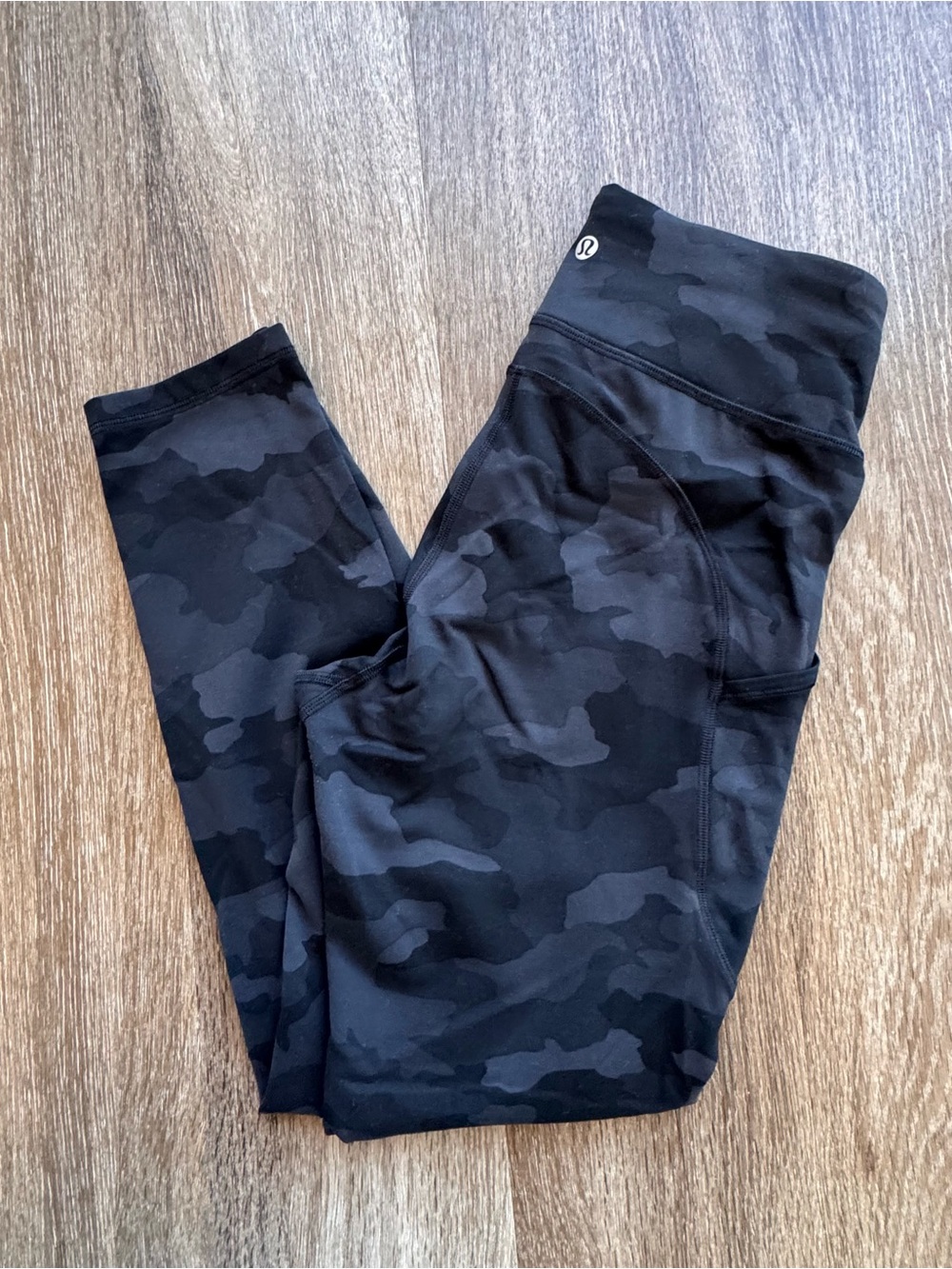 Lululemon Black Camo Leggings